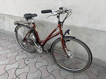 обувь 38 39: Городской велосипед, Рама M (156 - 178 см), Б/у — 2