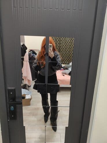 tech fleese: Пуховик, Короткая модель, Италия, С мехом, S — 5