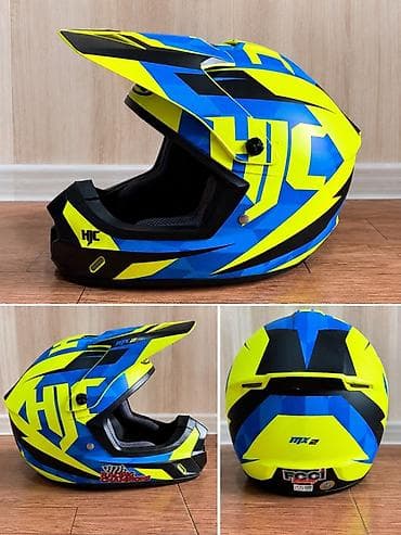 футбольные перчатки детские: Кроссовый шлем HJC MX2 Привозной из Японии Оригинал не Китай ДЛЯ ТЕХ — 1