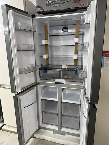 point: Четырёхдверный холодильник French Door, серебристый графит. Основные — 2