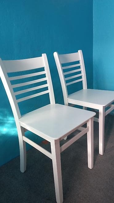 мебель цех: Стул для кухни, Новый, Дерево, цвет - Белый — 3