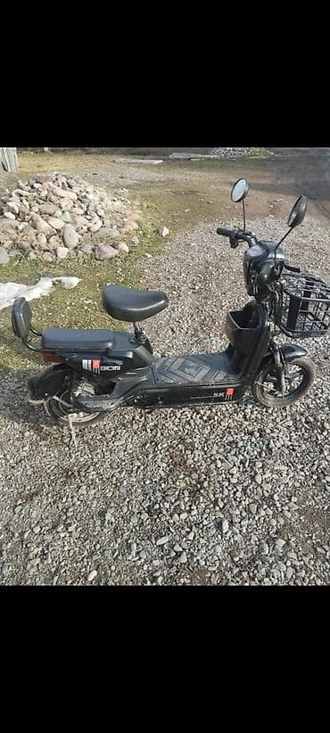 электр мото: Электрический скутер (электровелосипед-скутер) с педалями и цифровой — 5