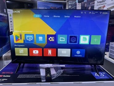 телевизор куплю: Телик Телевизоры Samsung Android 13 с голосовым управлением, 43 — 27