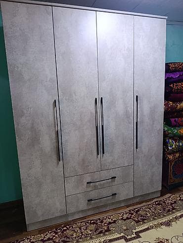 Шкафтар: Шифоньерлер, кийидер үчүн шкафтар, Түз, ЛДСП — 2