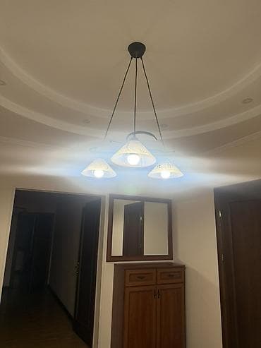 Подвесная люстра на 3 плафона - Тип: потолочная подвесная люстра -