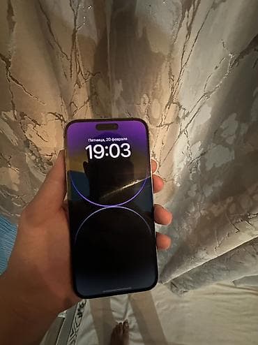 galaxy j2: IPhone 14 Pro Max, Б/у, 256 ГБ, Deep Purple, Коробка, 84 % — 2