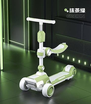 коляски 3 в 1: Детский самокат, Трёхколёсный — 2