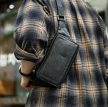 Сумки: Поясная сумка, бананка, Новый, Материал: Натуральная кожа, Мужские — 3