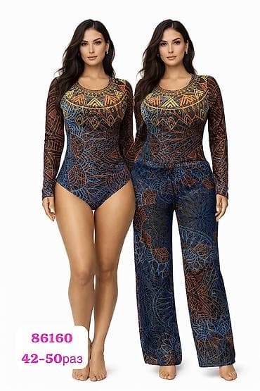 длинная туника для пляжа: СПФ-комплекты для пляжа и активного отдыха - Формат «двойка»: базовый — 2