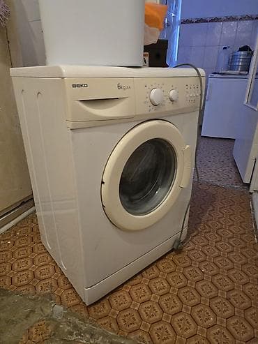 Техника жана электроника: Стиральная машина BEKO, фронтальная загрузка. Заявленная загрузка до 6 — 1