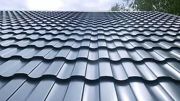 Металлочерепица: Металлочерепица для кровли - Профиль: волновой, классическая форма — 1