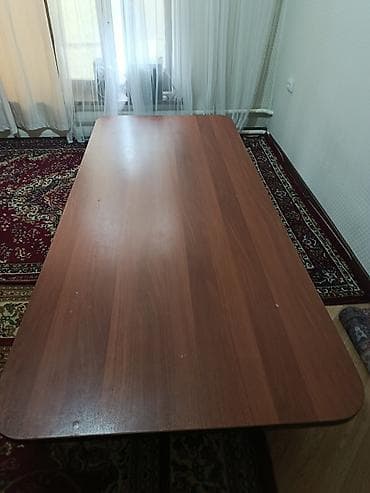 Журнальные столы: Низкий деревянный стол/платформа для пола. - Материал: массив/шпон — 1