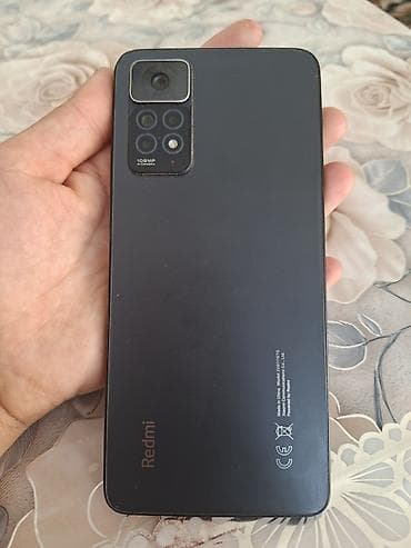 монитор тв: Redmi, Redmi Note 11S, Б/у, 128 ГБ, цвет - Черный — 1