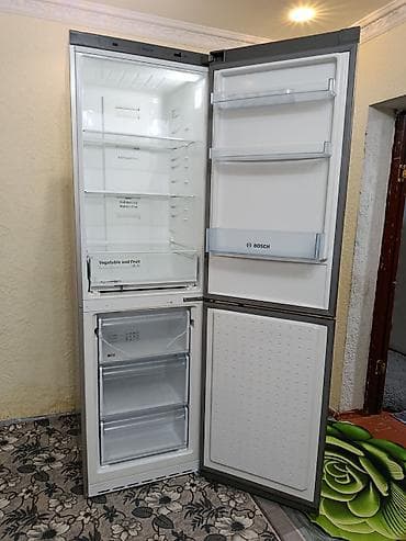 Тиричилик техникасы: Муздаткыч Bosch, Колдонулган, Эки камералуу, Total no frost, 60 * 200 * 60 — 7