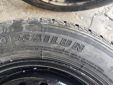 Шиналар жана дисктер: Дөңгөлөктөр монтажда 205 / 60 / R 16, Кыш, Комплект, Темир — 6