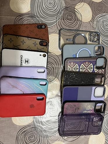 Коллекция чехлов для iPhone - Разные модели: видно варианты для at lalafo.kg Коллекция чехлов для iPhone - Разные модели: видно варианты для