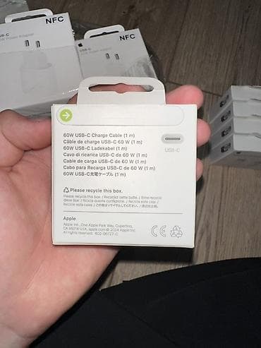 iphone 18: 🍎 Оригинальные зарядки Apple — блок питания + кабель В наличии всего — 3