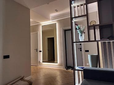 Недвижимость: 2 комнаты, 58 м², Асанбай мкр Элитка, 2 этаж, Дизайнерский ремонт — 1
