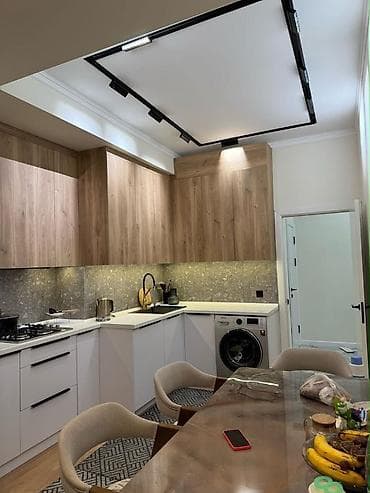 osh flat: 2 комнаты, 60 м², Южная Магистраль Элитка, 8 этаж, Евроремонт — 3