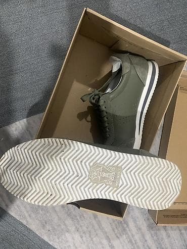 спортивный красовки: Кроссовки мужские, оливкового цвета "НОВЫЕ" - Дизайн: классические — 4