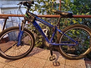 самокат для взрослых: Подростковый велосипед, Диаметр колес 27 дюймов, Б/у — 1