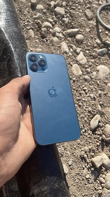 тру: IPhone 12 Pro Max, Б/у, 128 ГБ, Pacific Blue, 79 % — 1