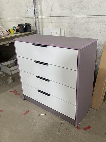 комод на заказ: Комоды с выдвижными ящиками на заказ - Современный дизайн: гладкие — 1