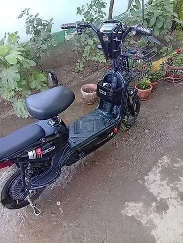 детский пидбайк: Электрический скутер (городской e-bike) GICINI SK - Компактный — 8