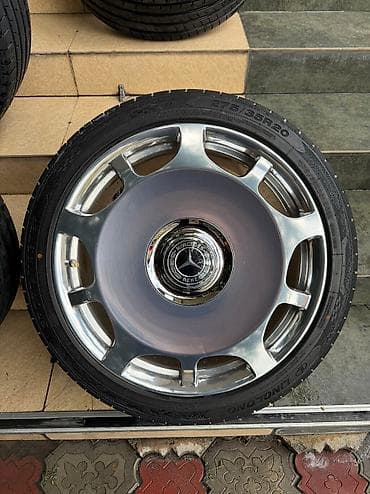 80 b4: Литые Диски R 20 Mercedes-Benz, Комплект, отверстий - 10, Б/у — 5