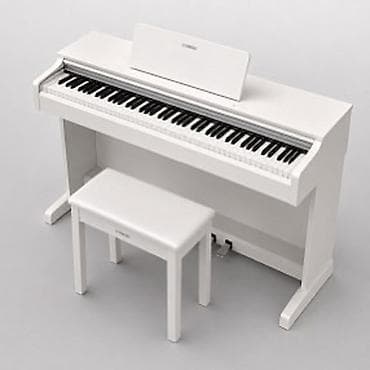 Музыкальные инструменты: Цифровое пианино Yamaha серия YDP-144 цвет белый, со скамьей в — 5