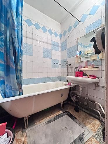 flat osh: 2 комнаты, 50 м², 105 серия, 2 этаж, Старый ремонт — 9