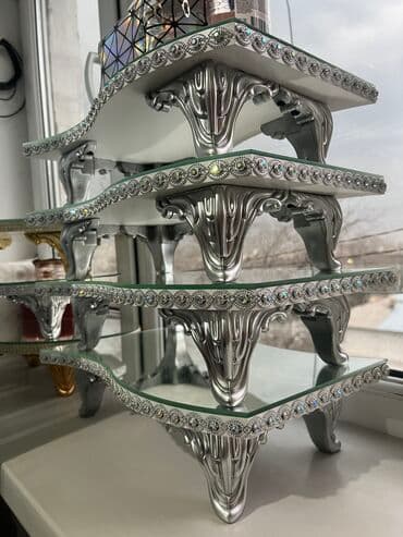 Зеркальная посуда. Заказ и аренда. Для нарезки фруктов, выпечки