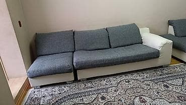 диван 3000: Раскладной диван, Б/у — 6