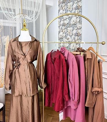 платья mango: Костюм с юбкой, Модель юбки: Прямая, Макси, Китай, Стандарт — 5