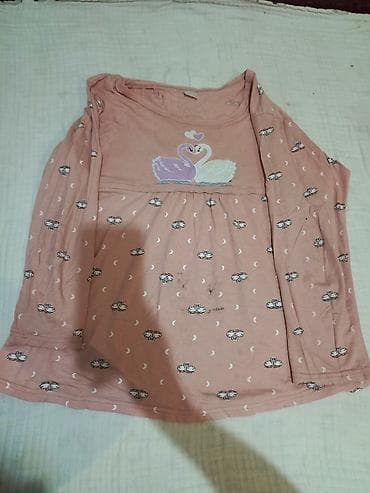 кыргыз кийими: Комплект, түсү - Кызгылт — 2