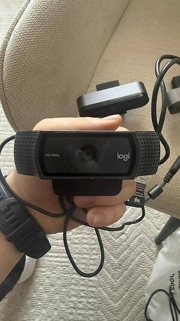 Веб‑камера Logitech c 922 1080p - Разрешение записи: Full HD 1080p