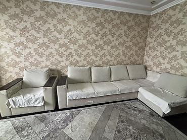 Диваны: Модульный диван, Б/у — 1