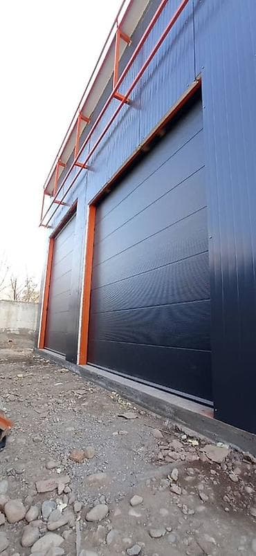 Секционные подъемные ворота для гаражей, частных домов и промышленных