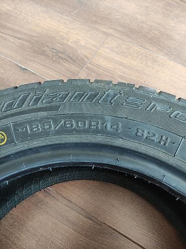 шина 185 60 r14: Шины 185 / 60 / R 14, Лето, Б/у, 1 шт, Легковые, Россия, Cordiant — 1