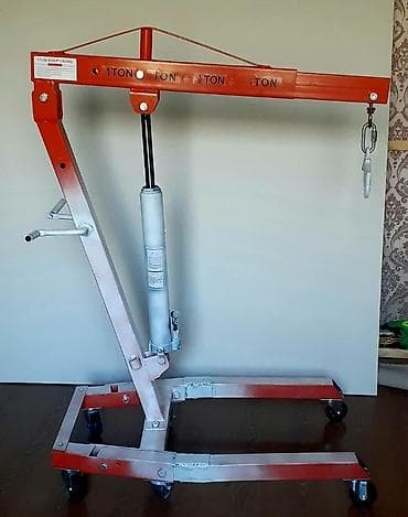 Автосервисное оборудование: Гидравлический кран-укосина (гаражный кран, “shop crane”) — 1