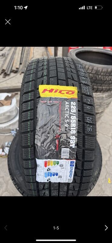 шыны 18: Шиналар 225 / 55 / R 18, Кыш, Жаңы, Комплект, Жеңил унаалар, Кытай, Hilo — 1