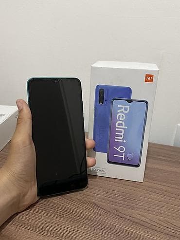 Redmi, Redmi 9T, Новый, 128 ГБ, цвет - Голубой, 2 SIM