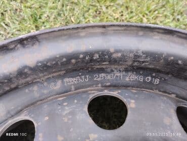 резина 15 с: Железные Диски R 15 Комплект, отверстий - 5, Б/у — 2