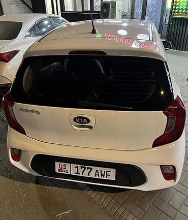 Продажа авто: Kia Morning: 2017 г., 1 л, Автомат, Бензин, Хэтчбэк — 1