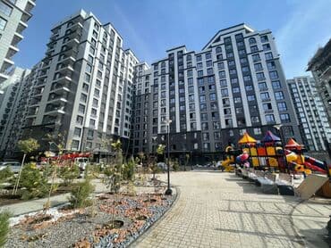 готовые квартиры в рассрочку в бишкеке 2023 год: 3 комнаты, 104 м², Элитка, 4 этаж, ПСО (под самоотделку) — 1