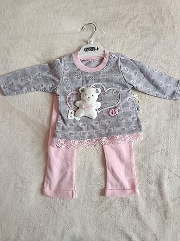 кыргыз кийим: Комплект, түсү - Боз — 1