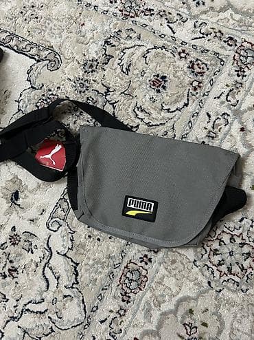 Барсетка, Puma, Материал: Тканевый материал, Застежка на молнии, Множество карманов, Моющийся материал, Новый — 1