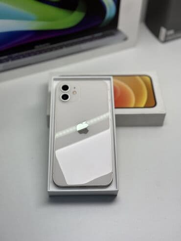 айфон 12 реплика купить: IPhone 12, Колдонулган, 128 ГБ, Ак, Заряддоочу түзүлүш, Коргоочу айнек, Каптама, Бөлүп төлөө менен, 100 % — 4