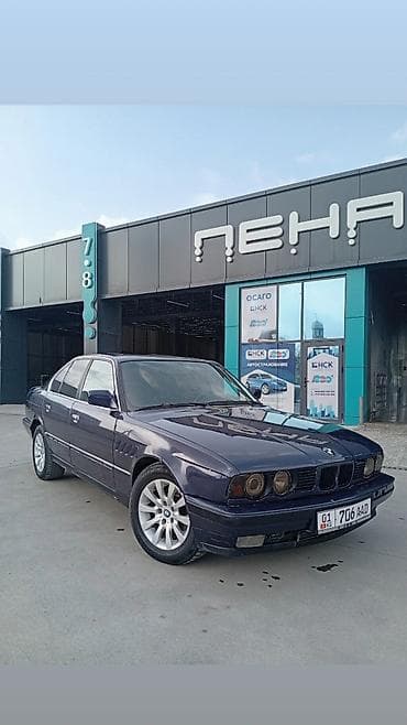 Транспорт: BMW 5 series: 1990 г., 2.5 л, Кол менен иштөөчү, Бензин, Седан — 3