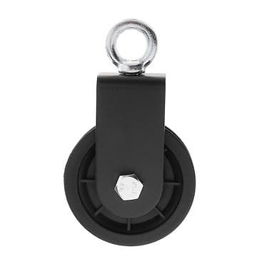 шнур плетеный: Блок-ролик с проушиной - Компактный однороликовый блок для тросов и — 1